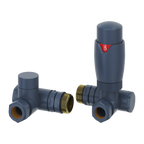 Reina Modal TRV Dual Fuel Corner Valves Anthracite