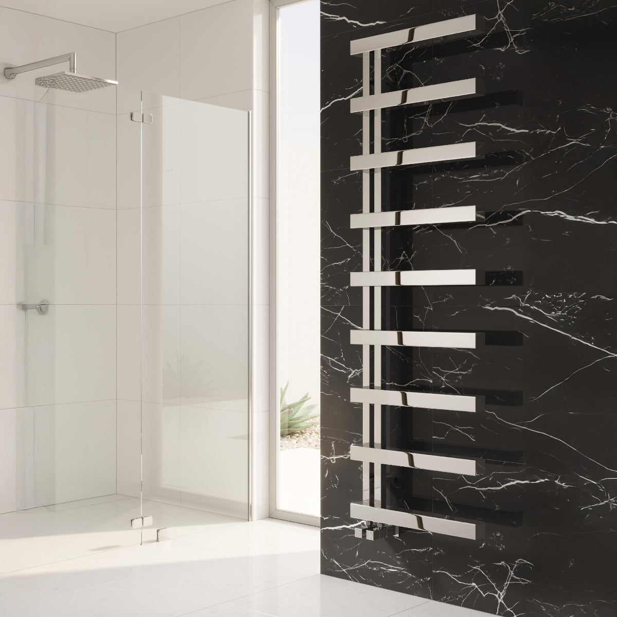 Reina Piazza radiator room setting