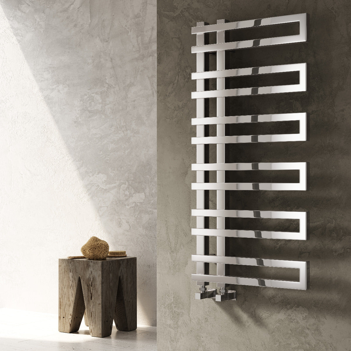 Reina Pietra radiator room setting