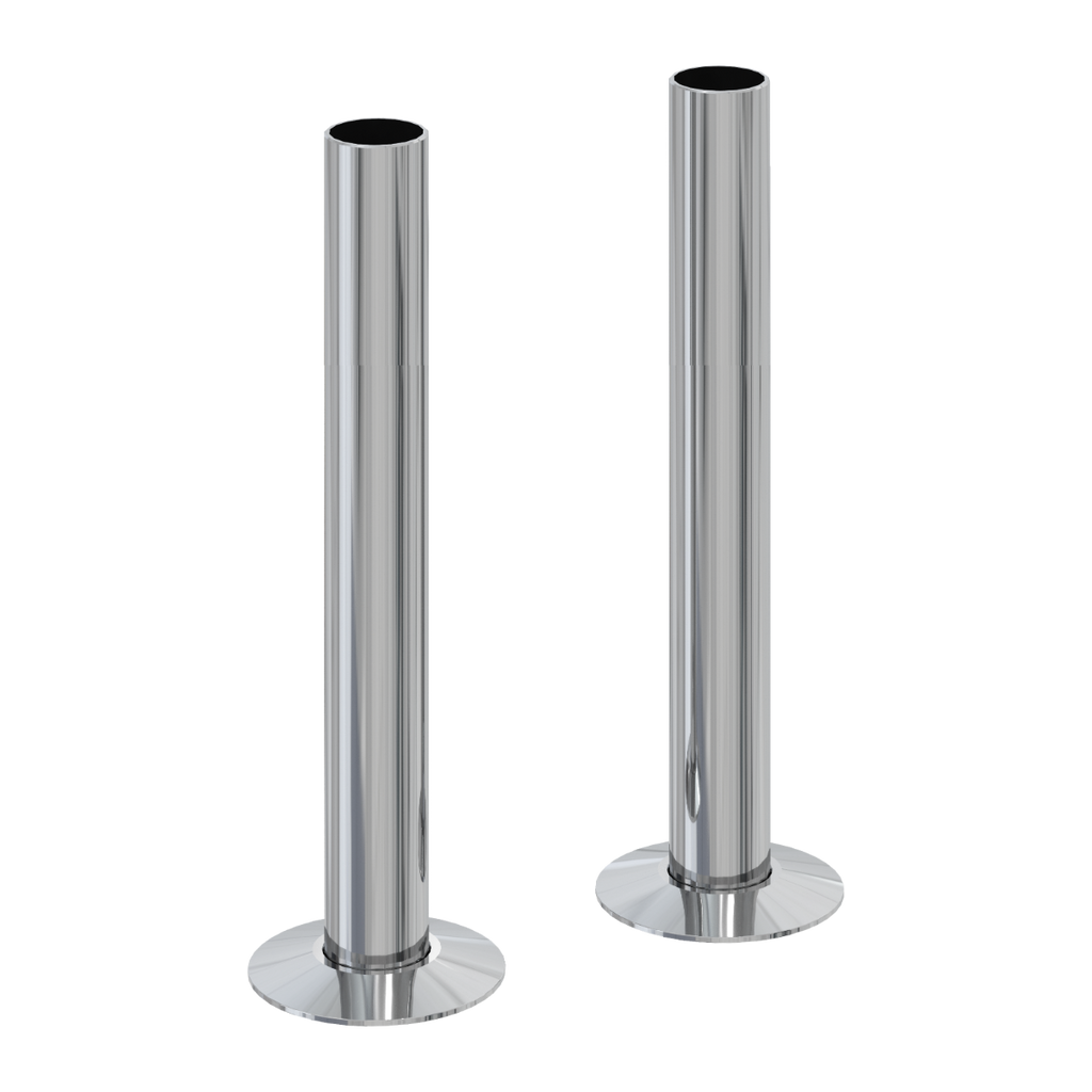 Reina 200mm Pipe Sleeve Kit Chrome