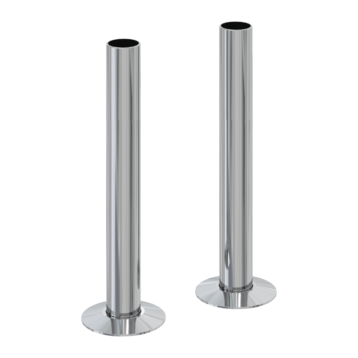 Reina 200mm Pipe Sleeve Kit Chrome