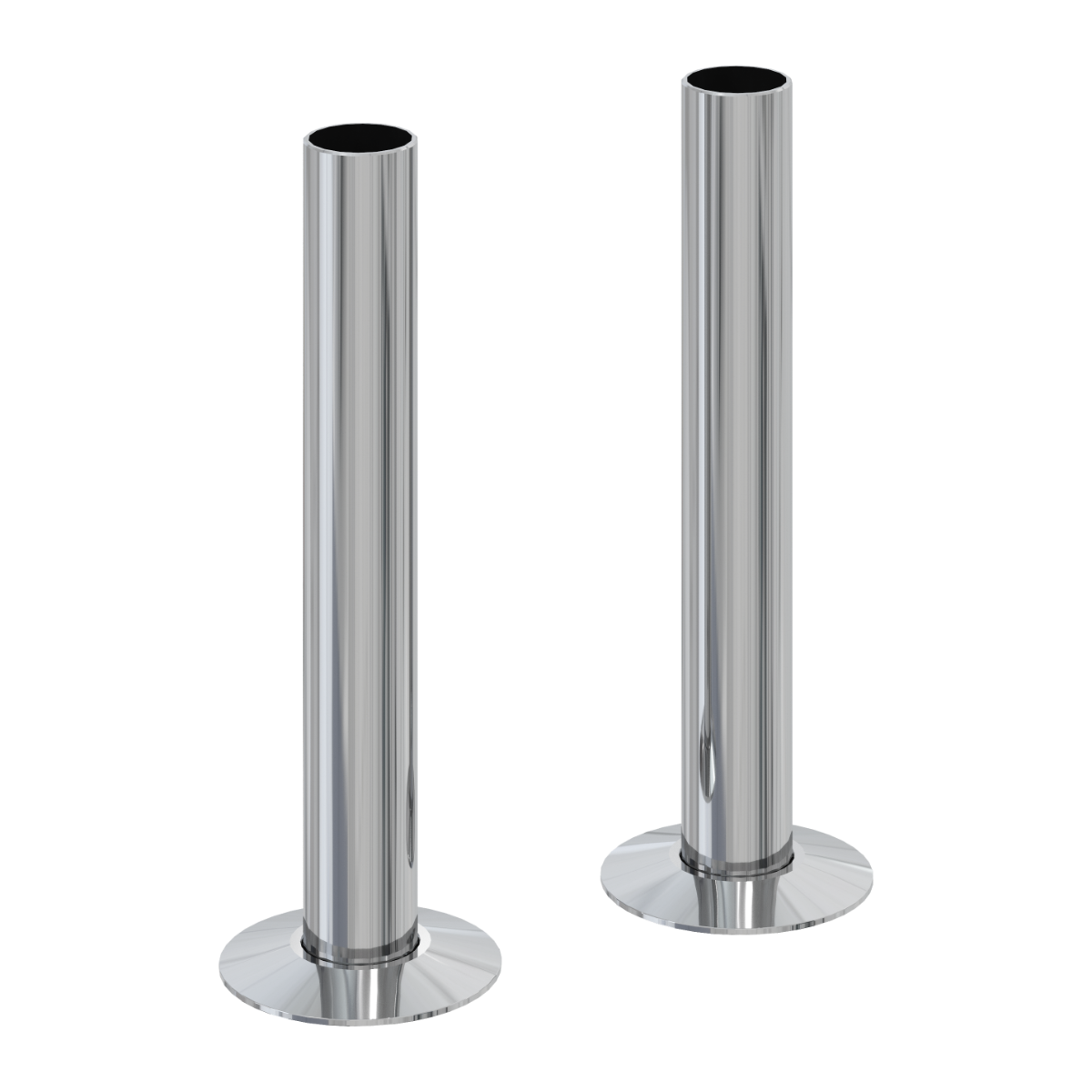 Reina 130mm Pipe Sleeve Kit Chrome