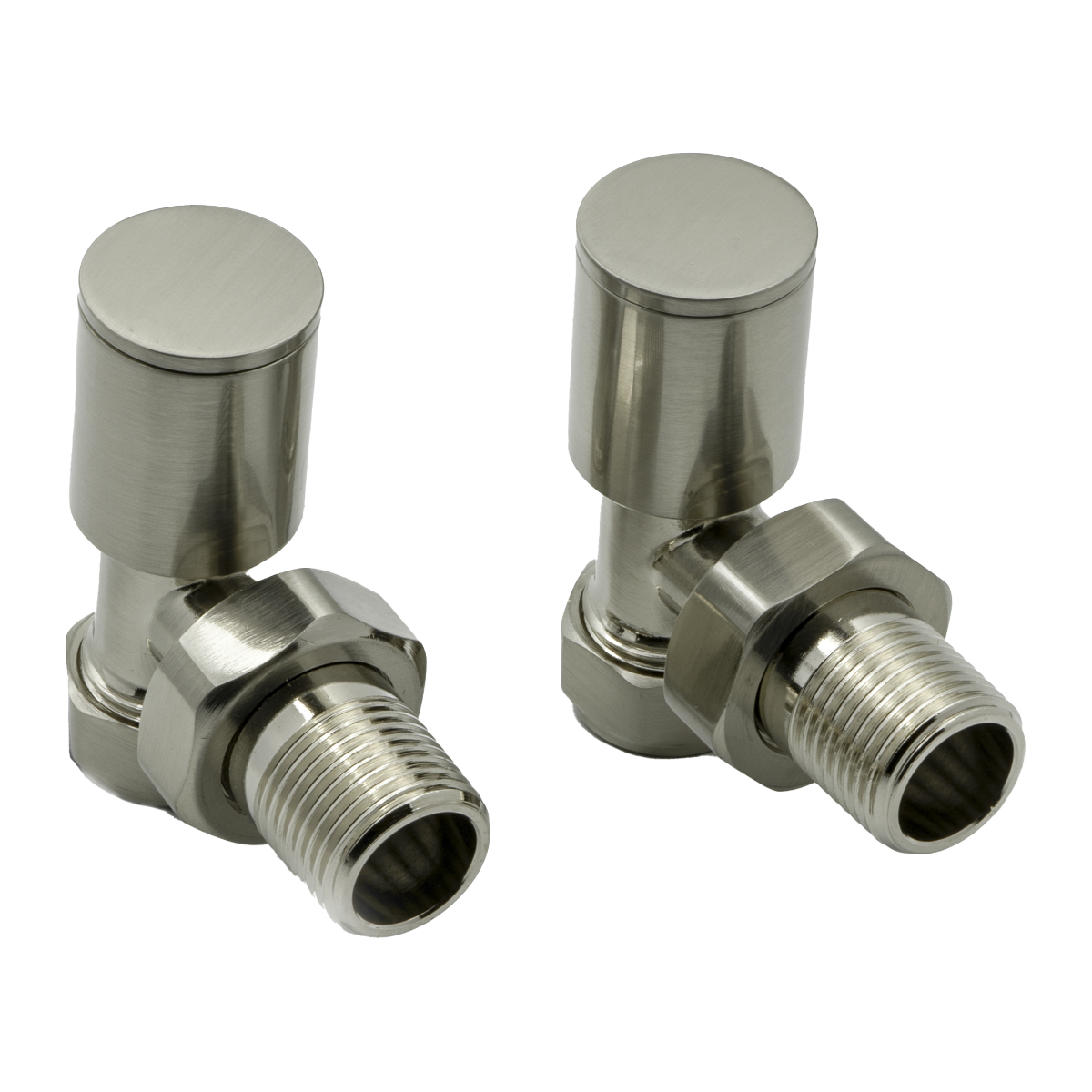 Reina Portland Angled Valves Brushed