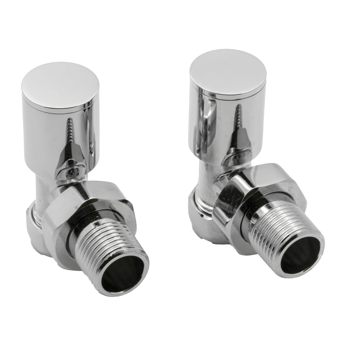 Reina Portland Angled Valves Chrome