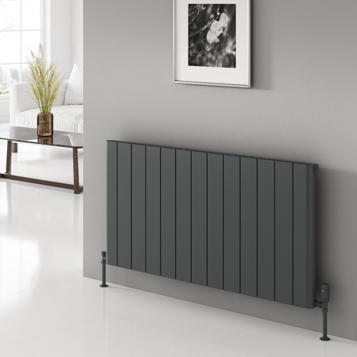 Reina Resia Horizontal radiator room setting