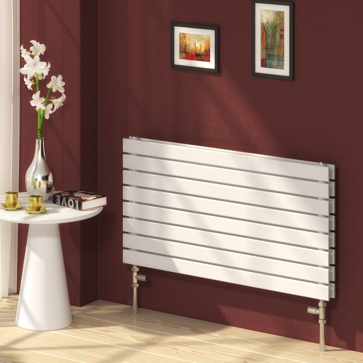 Reina Rione Double radiator room setting