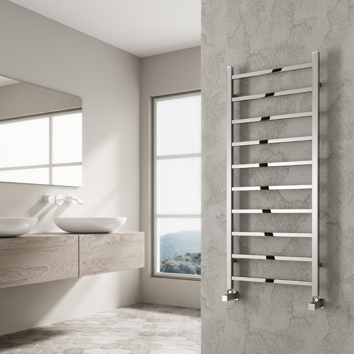 Reina Serena radiator room setting