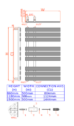 Reina Sesia technical drawing