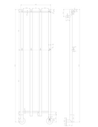 Reina Solara technical drawing