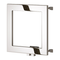 Reina Square 450x450 Polished Stainless Steel