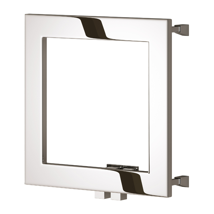 Reina Square 450x450 Polished Stainless Steel