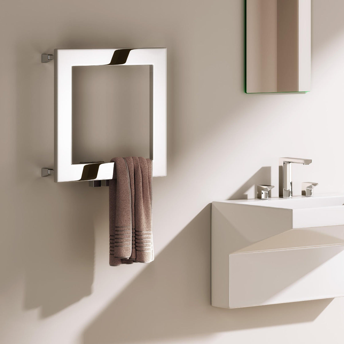 Reina Square radiator room setting
