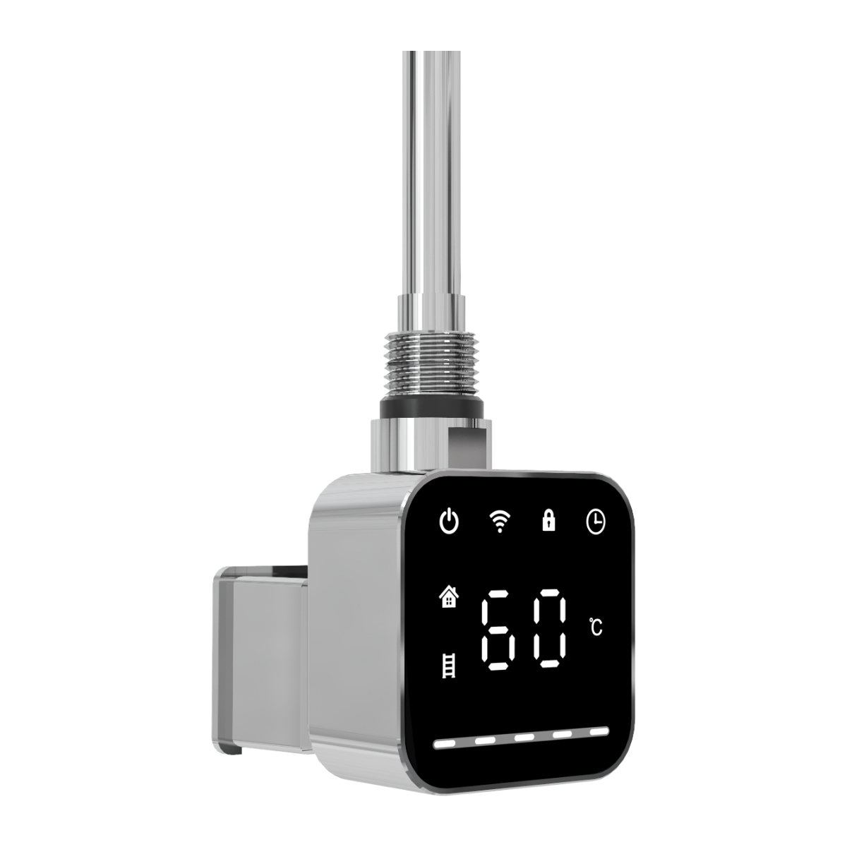 Reina Square Thermostatic WIFI Element 300W Chrome