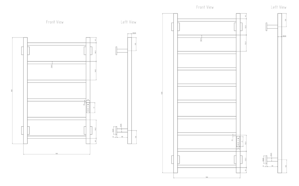 Reina Velino technical drawing