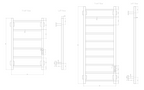 Reina Velino technical drawing