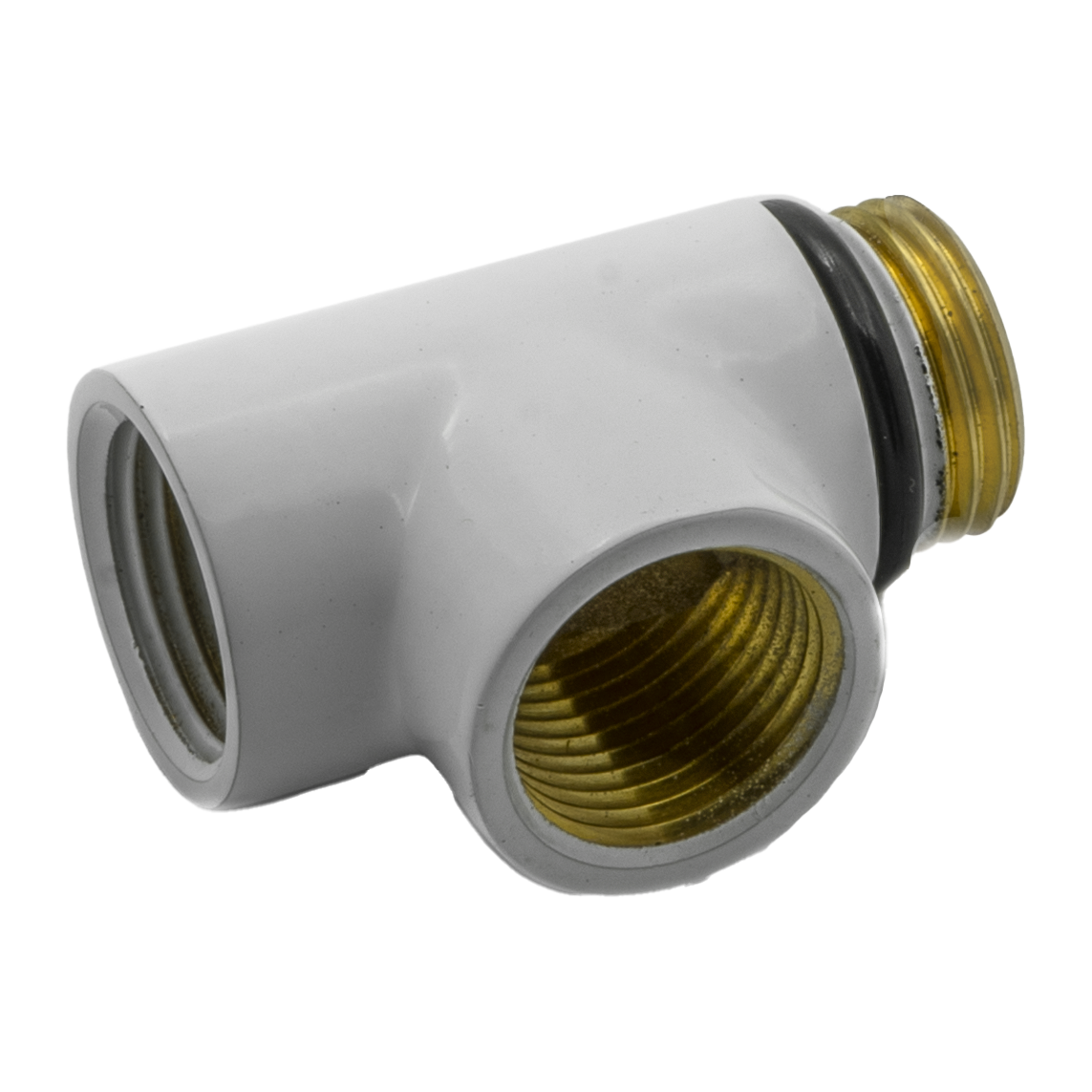 Reina Dual Fuel T-Piece White