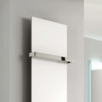 Reina Slimline Towel Bar radiator room setting